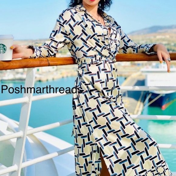 Zara bloggers fave geometric midi dress - Picture 13 of 13